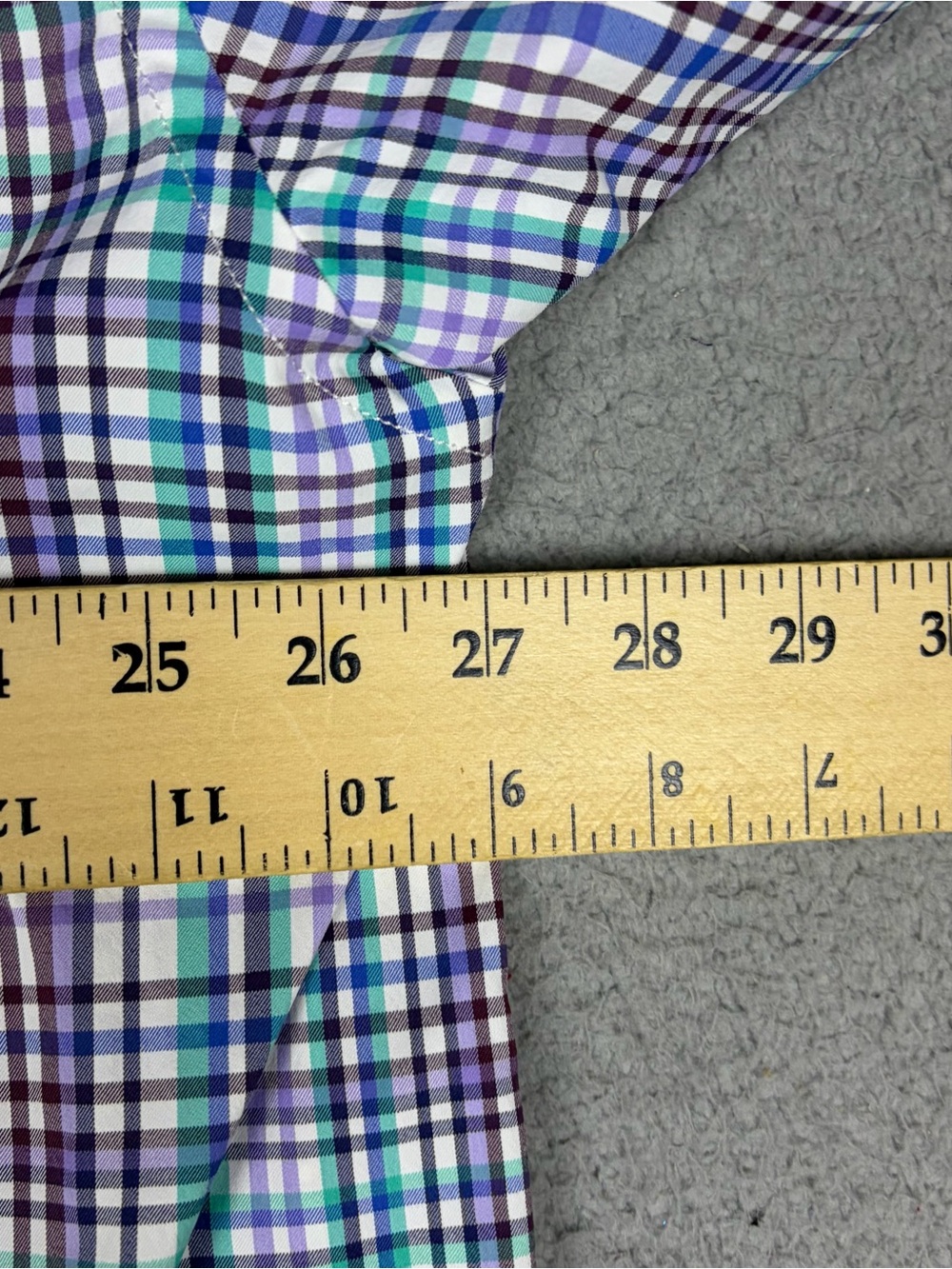 Peter Millar Summer Comfort Shirt XXL Multicolor Plaid Button-Up Nylon Stretch - Picture 11 of 11